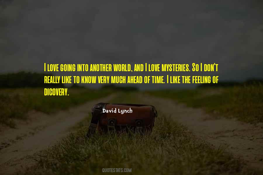 Quotes About Mysteries Of Love #1874601