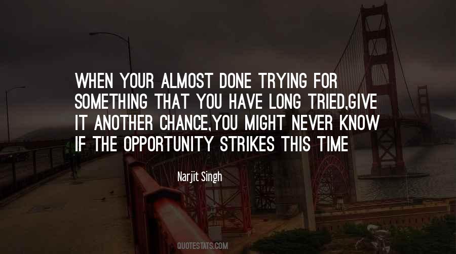 Quotes About Another Chance #82980
