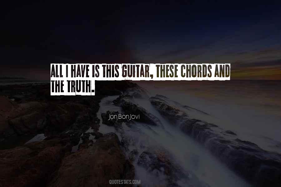 Quotes About Guitar Chords #761557