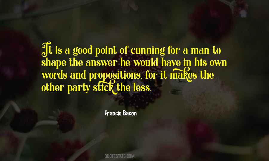 Quotes About Man Of Words #131035