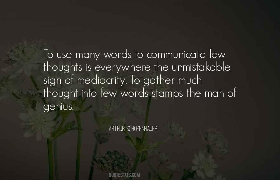 Quotes About Man Of Words #16158