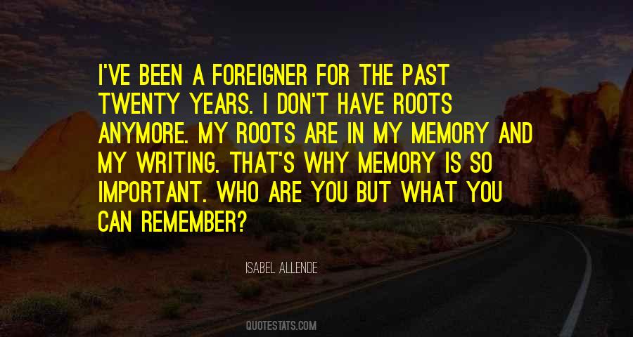 Quotes About Important Memories #1811686