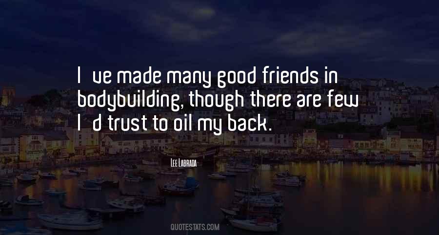 Friends Trust Quotes #250180