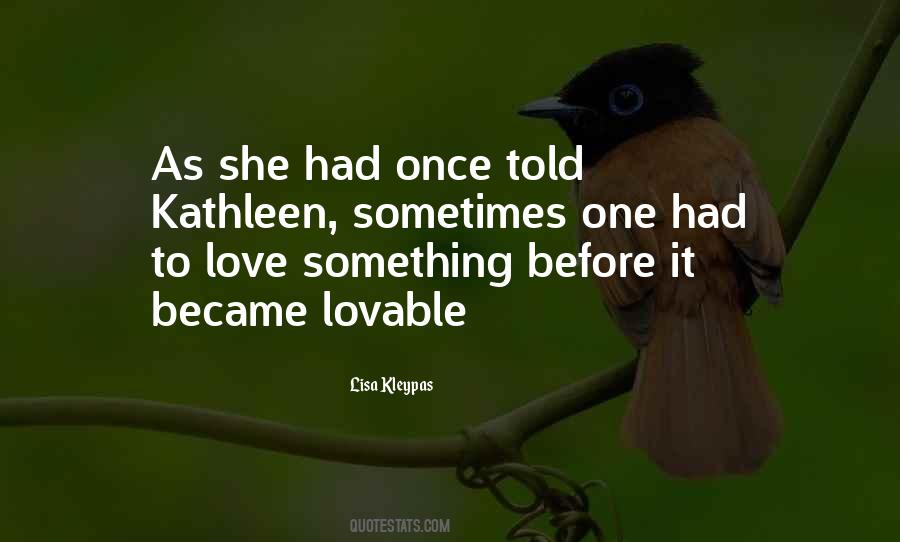 Quotes About Lovable #1671394