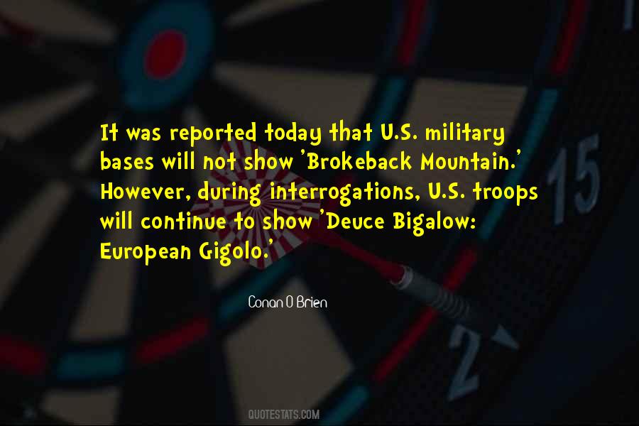 Quotes About Military Troops #357295