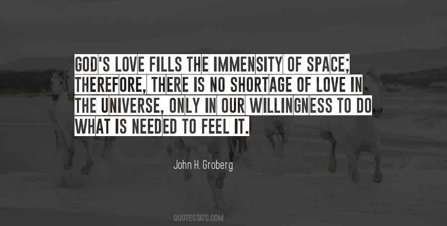 Quotes About Immensity #1231159