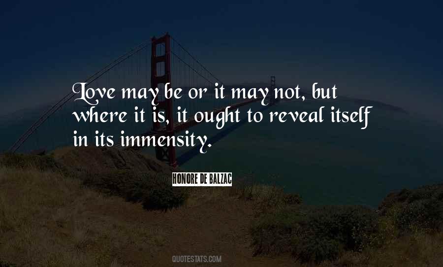 Quotes About Immensity #1287033