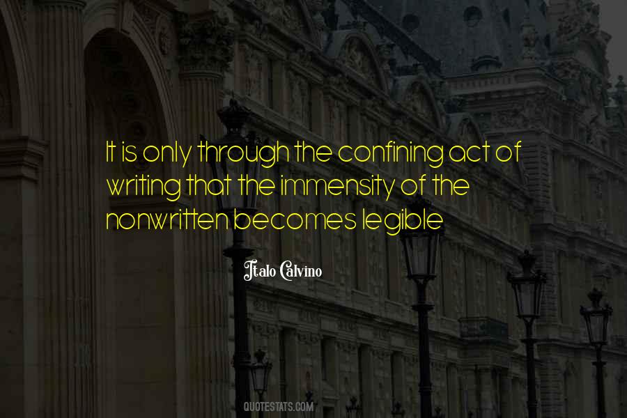 Quotes About Immensity #1545132