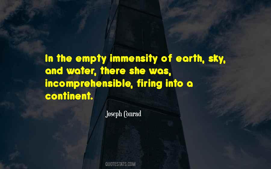 Quotes About Immensity #276684