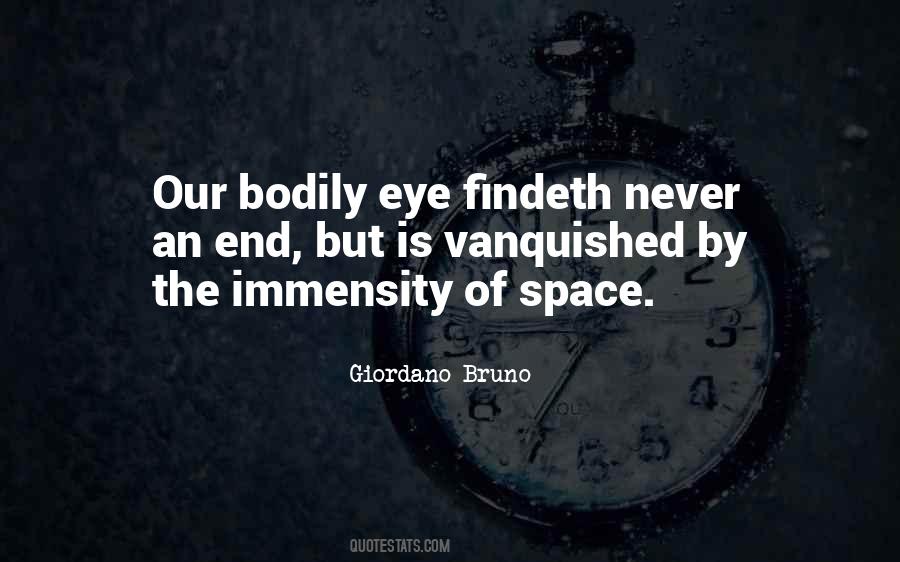 Quotes About Immensity #278983