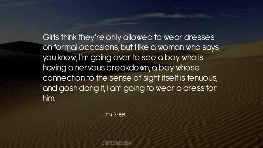 Quotes About Formal Wear #544978