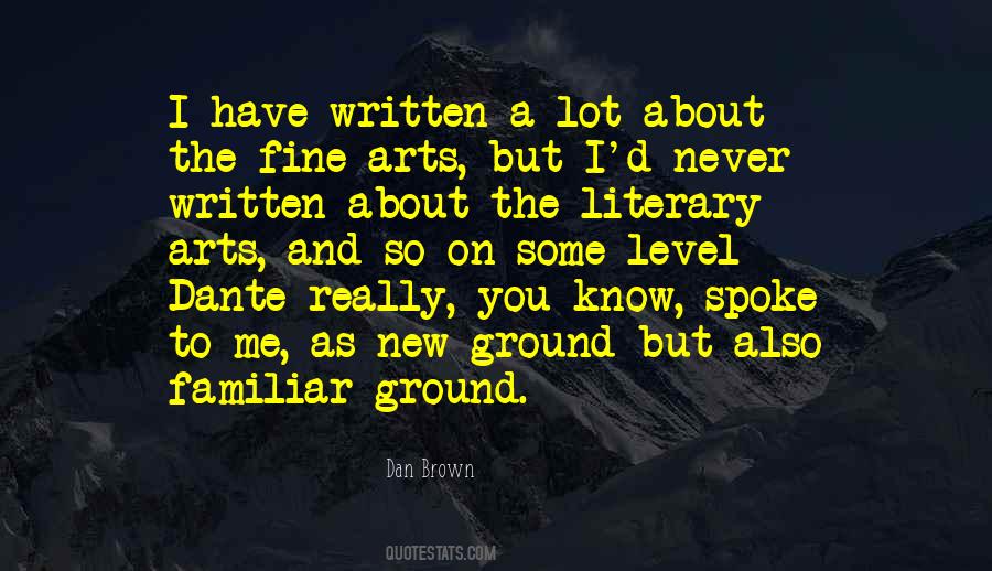Quotes About Literary Arts #689647