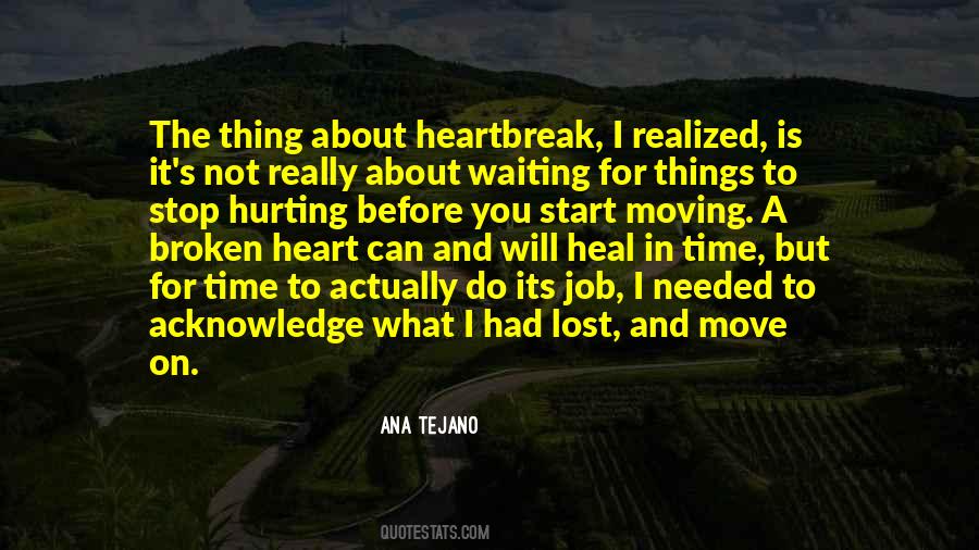 Quotes About A Broken Heart #1627848