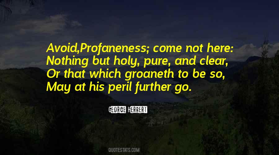 Quotes About Peril #78877