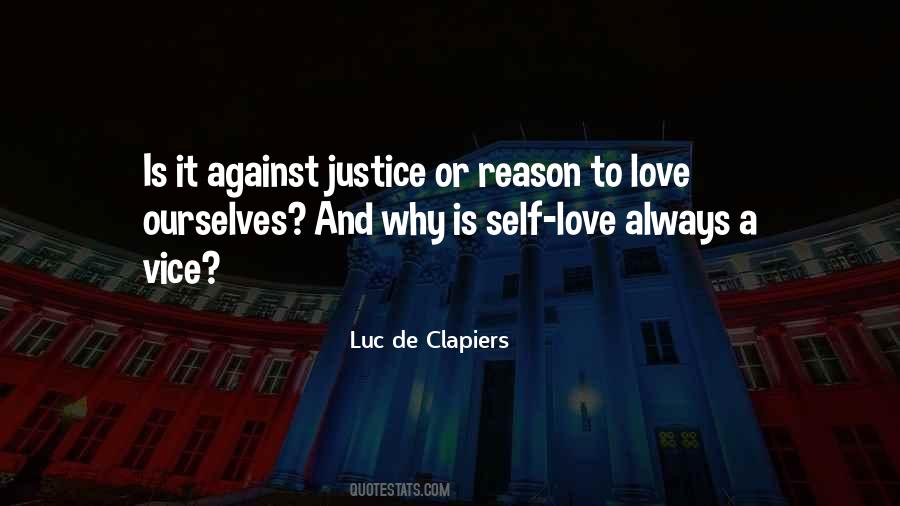 Quotes About Self Justice #229247