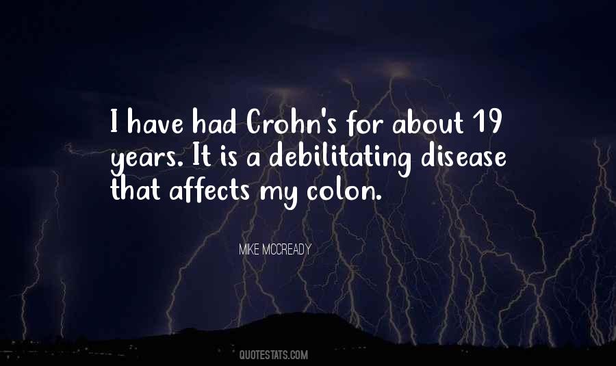 Quotes About Crohn's #1545236