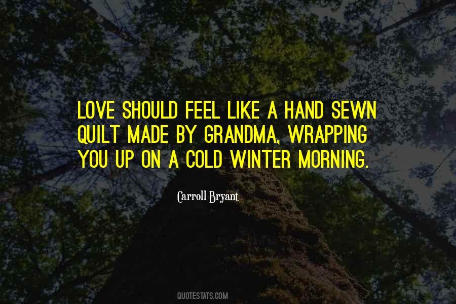 Quotes About Cold Winter #405267