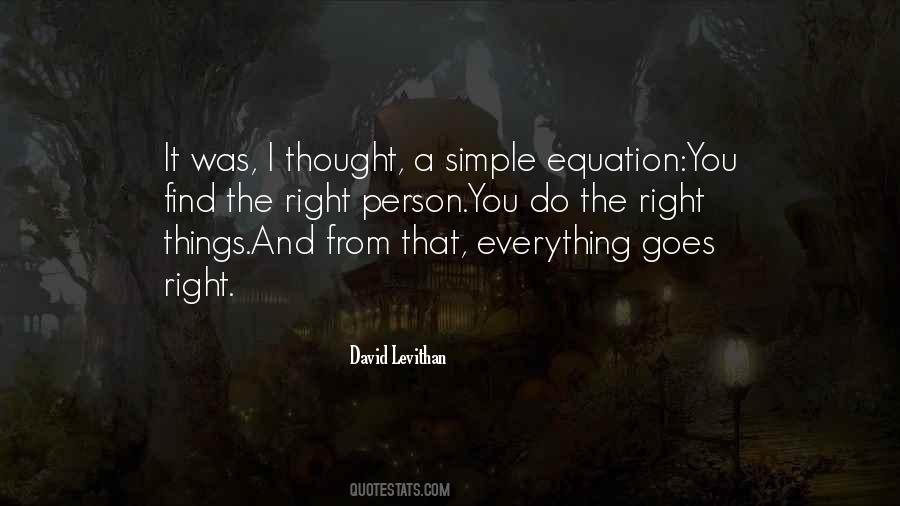 Do Simple Things Quotes #1009134