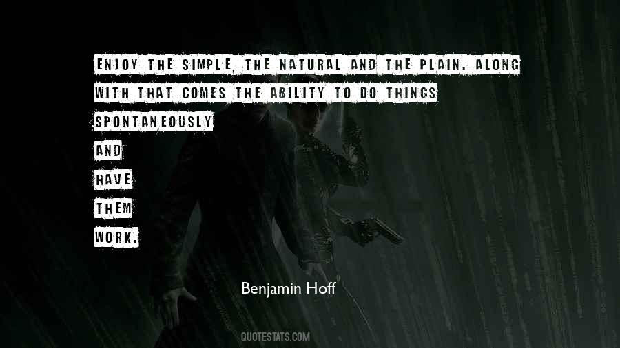 Do Simple Things Quotes #1275376