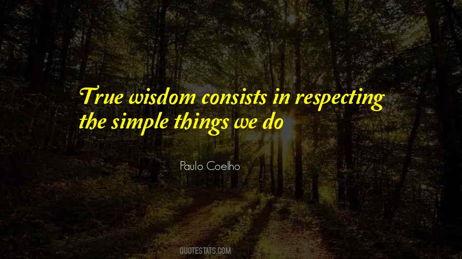 Do Simple Things Quotes #309327