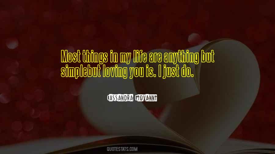 Do Simple Things Quotes #875101