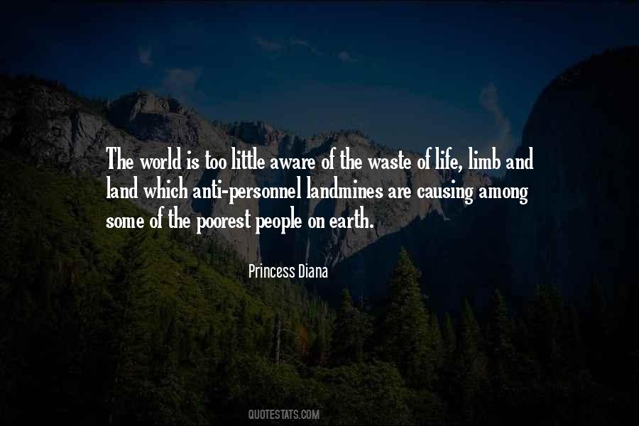 Earth Waste Quotes #1529387