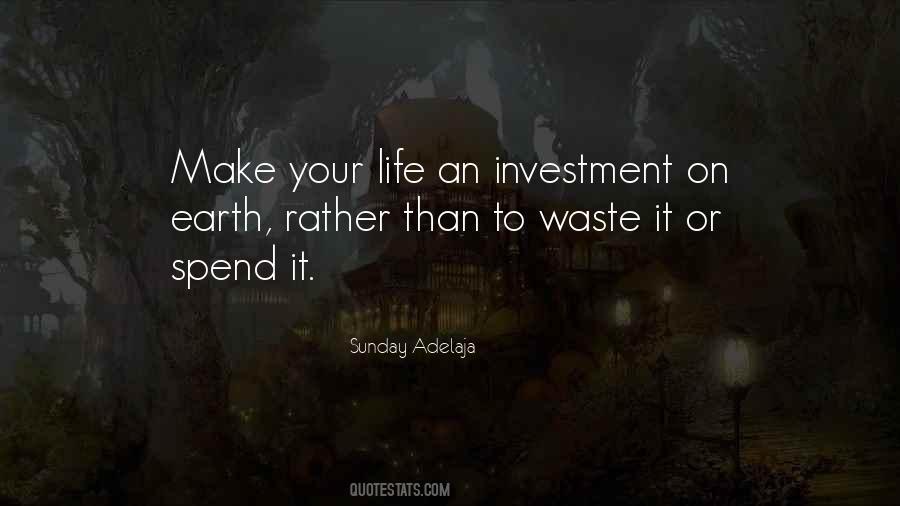 Earth Waste Quotes #805689