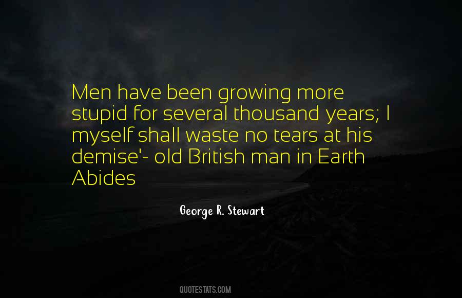 Earth Waste Quotes #913714