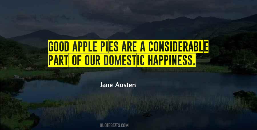 Quotes About Apple Pies #1002557