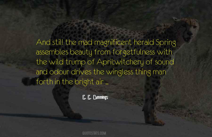 Quotes About April And Spring #1044273