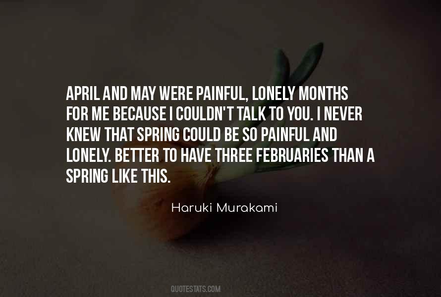 Quotes About April And Spring #1545422