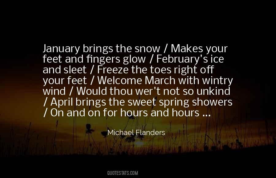 Quotes About April And Spring #1770248
