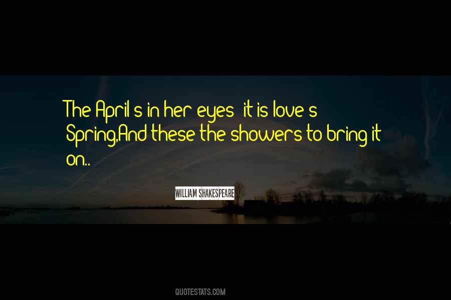 Quotes About April And Spring #572239