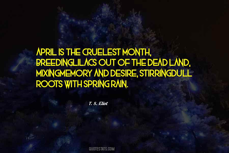 Quotes About April And Spring #808881