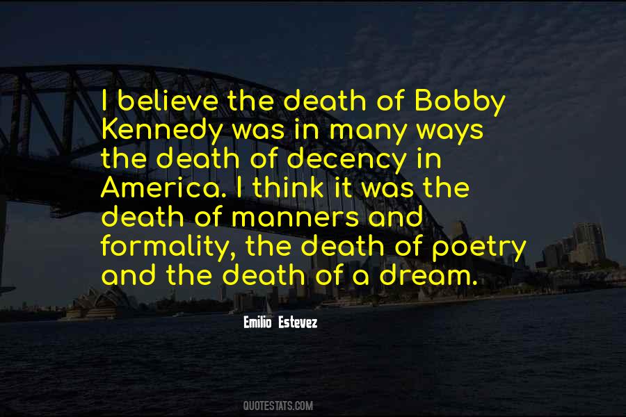 Quotes About Kennedy's Death #1251150