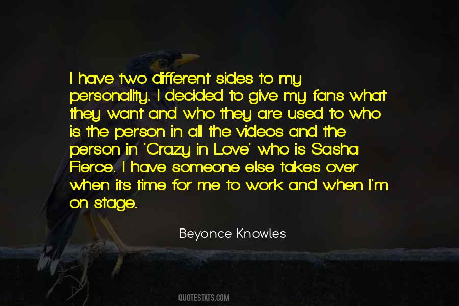 Quotes About Sasha Fierce #485582