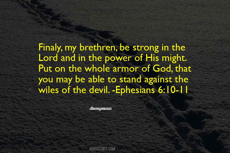 Quotes About The Armor Of God #67093