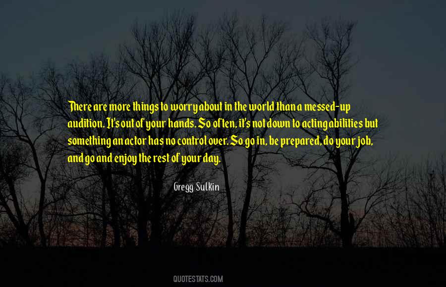 Quotes About Things Out Of Your Control #1010550