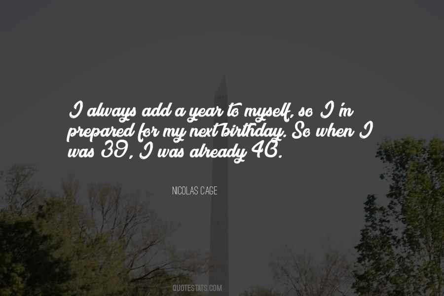 Quotes About 40 Years Of Age #1803449