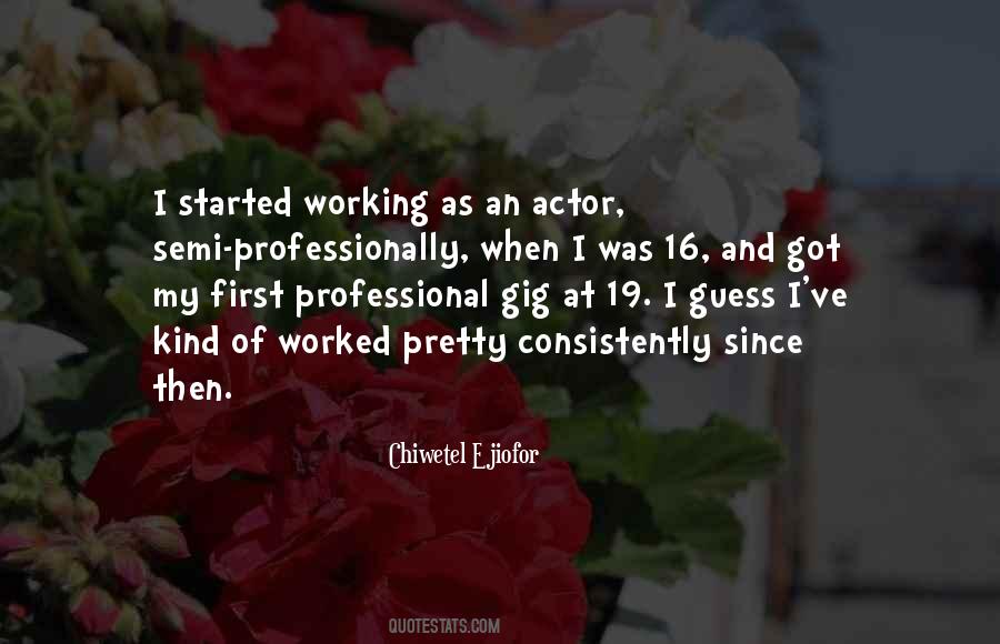 Quotes About Gigs #526603 Quotes About Gigs #526603