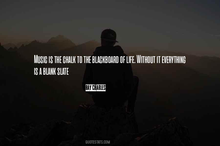 Quotes About Blank Slate #757784