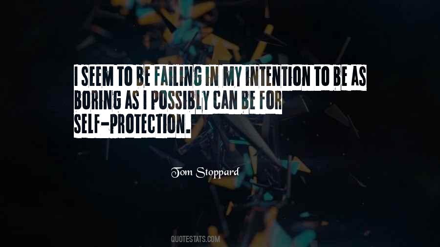 Quotes About Self Protection #1368230