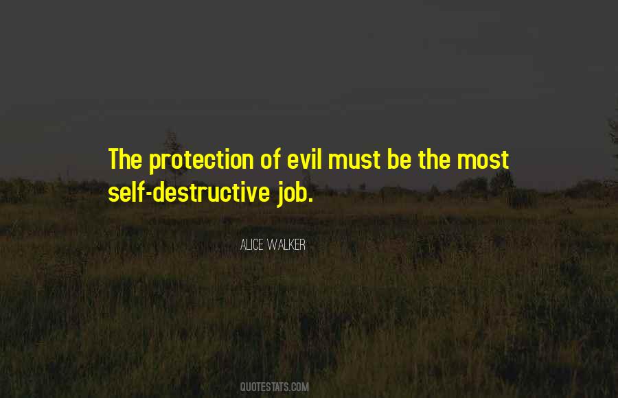 Quotes About Self Protection #1800929