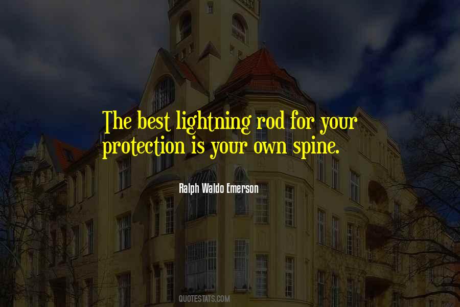 Quotes About Self Protection #1810467
