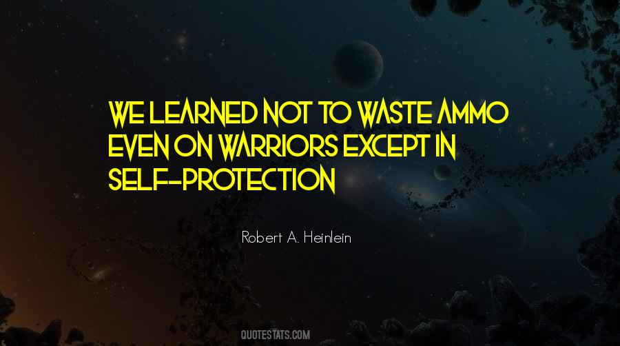 Quotes About Self Protection #330625