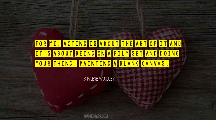 Art Acting Quotes #151767