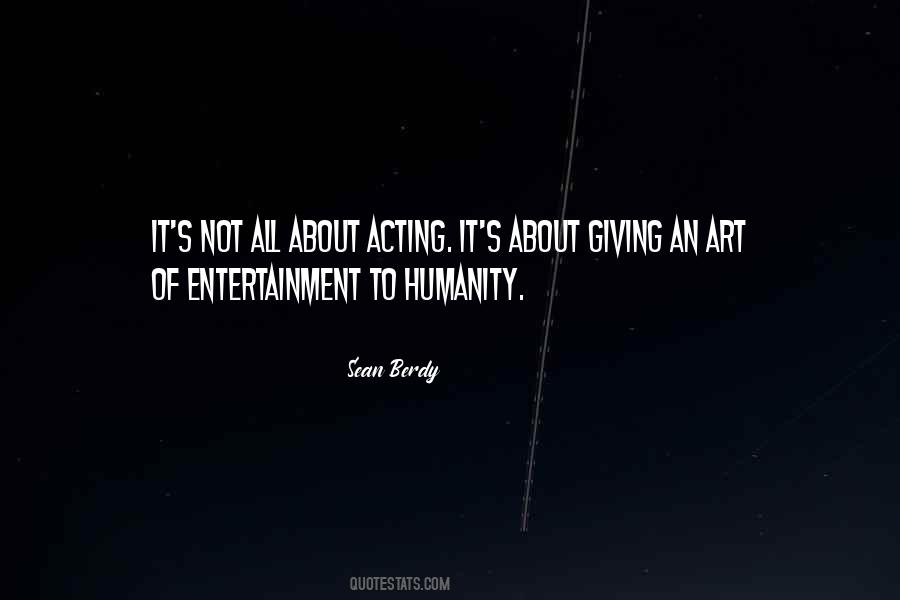 Art Acting Quotes #518954