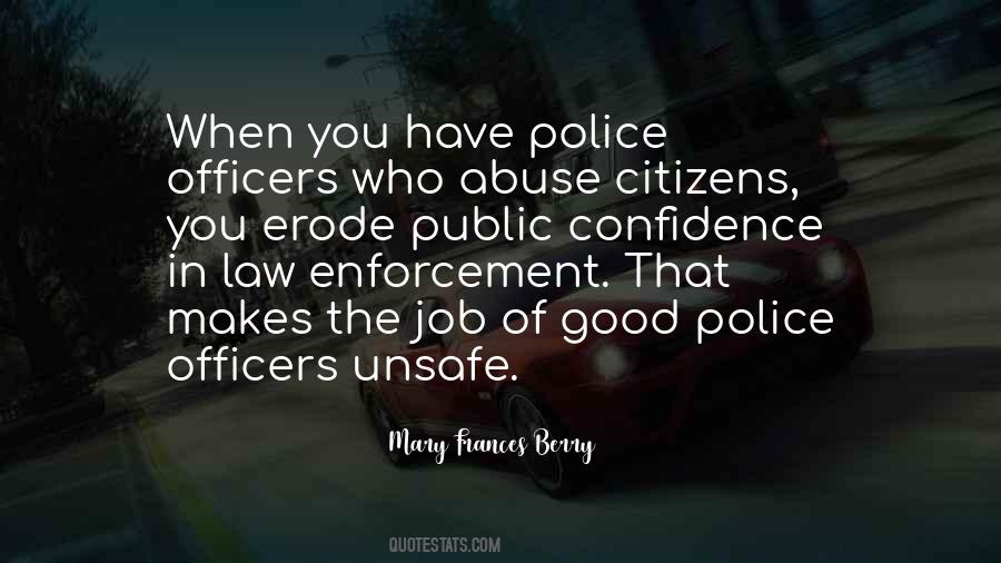 Quotes About Police Officers #110712