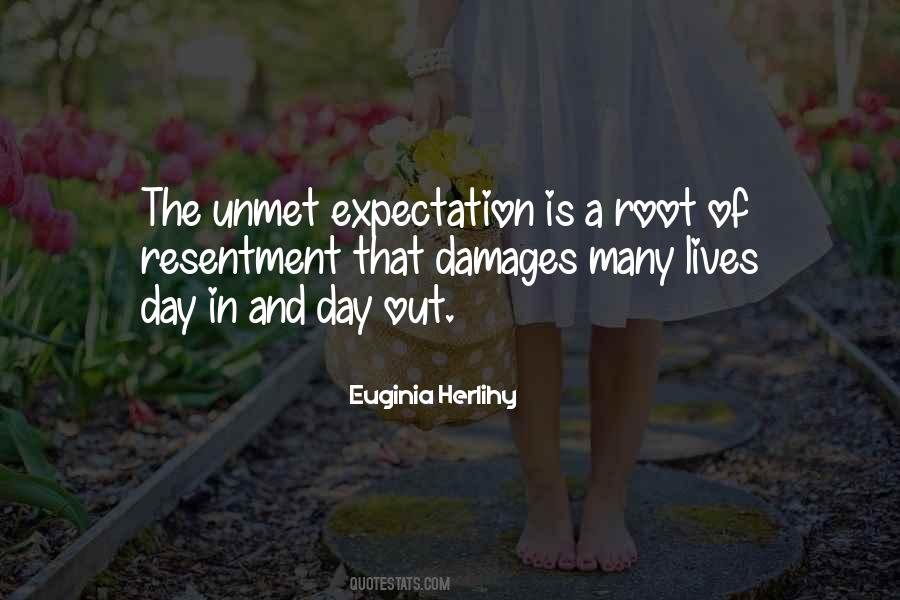 Quotes About Too Much Expectation #7955