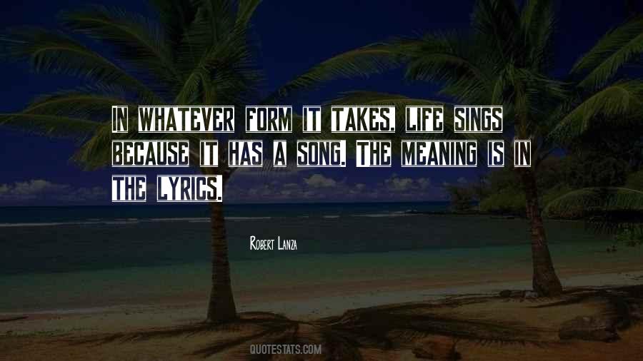 Quotes About Song Lyrics #429524